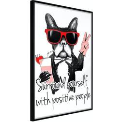 Arkiio Affisch Surround Yourself With Positive People [Poster] 30 Poster